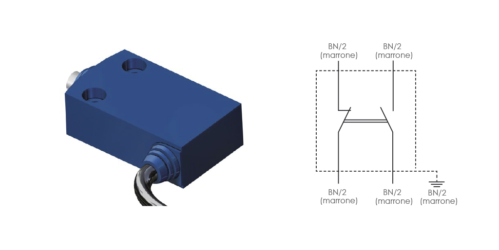 KFE3A Electromechanical limit switch with cable - data accessoriattuatori - 