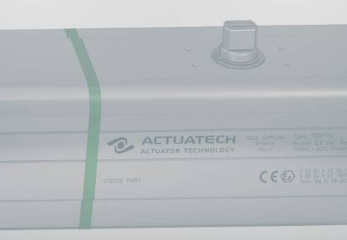 Aluminium two stage pneumatic actuator