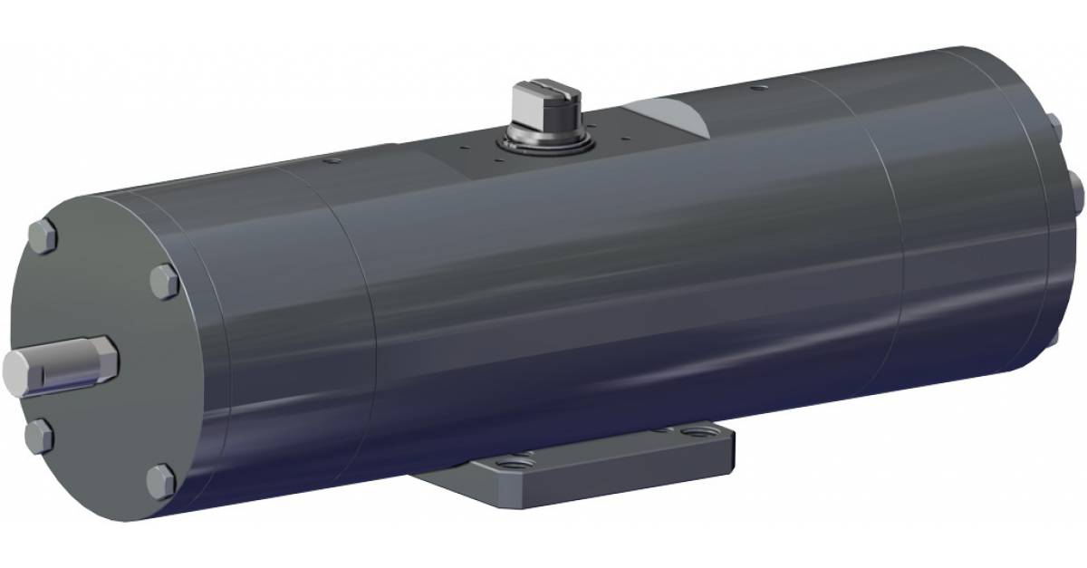 GS (spring return) pneumatic actuator A105 carbon steel