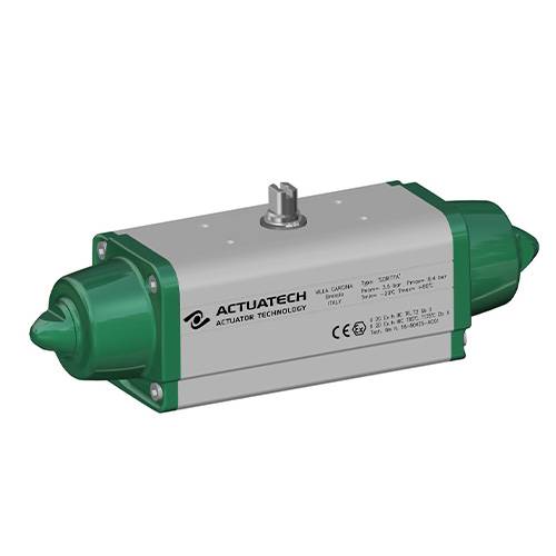 GS (spring return) pneumatic actuator 50 PSI ÷ 3,5 bar