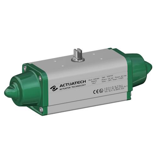 GS (spring return) pneumatic actuator, high temperature (-20°C / + 150°C)