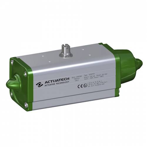 GS (spring return) pneumatic actuator 40 PSI ÷ 2,8 bar