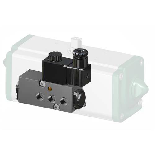 3/2 - 5/2 NAMUR monostable solenoid valve with coil