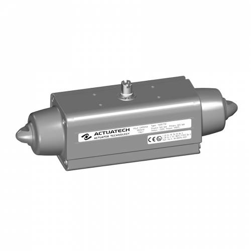 GS (spring return) pneumatic actuator with special coatings