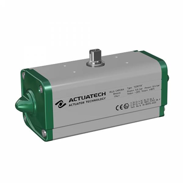 Aluminium GD (double acting) pneumatic actuator